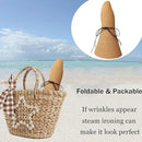 Floppy Big Beach Straw Hats for Women Foldable Summer Wide Brim Packable Sun Hat Womens Travel Straw Fedora Hat by GreenHaven Gardens