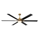 72" Bankston 6-Blade Led Ceiling Fan with Remote Light Kit Included