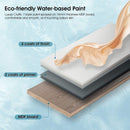 72" Bathroom Vanity Set With Ceramic Sinks And MDF Drawer Cabinets (SAK71852)