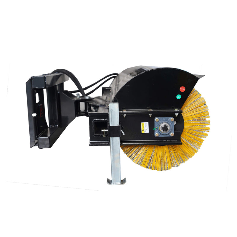 72-Inch Heavy-Duty Skid Steer Hydraulic Rotary Angle Broom Sweeper (SAK97846)