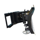 72-Inch Heavy-Duty Snow Plow Skid Steer Attachment With Dozer Blade (SAK27518)