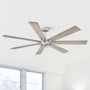 72 Modern Rustic Ceiling Fan 7-Blades