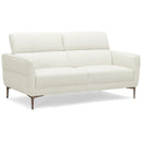 72.5 Inch Modern Fabric Loveseat Sofa Couch with Adjustable Headrest by DirectDeals