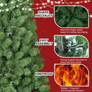 8ft Christmas Tree with Memory Wire