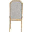 7-Piece Farmhouse Dining Set Classic Rustic Table and 6 high-back design Chairs for Dining Room, Kitchen (Natural Wood Wash)