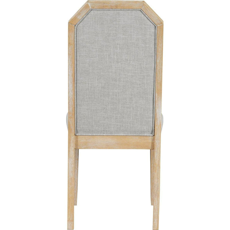 7-Piece Farmhouse Dining Set Classic Rustic Table and 6 high-back design Chairs for Dining Room, Kitchen (Natural Wood Wash)