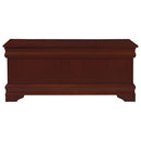 Chest With Curved Moldings And Bracket Feet - Brown