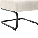 Accent Chair - Modern Industrial Slant Armchair with Metal Frame - Premium High Density Soft Single chair for Living Room Bedroom