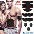 ABS Stimulator Muscle Toner EMS Abdominal Toning Belts Body Fitness Trainer w/ 6Modes