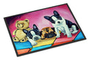 Multiple Breeds Doormat Indoor Outdoor 18H X 27W Front Door Mat Rugs for Entryway, Non Slip Washable