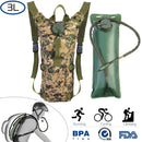 iMounTEK Tactical Hydration Pack 3L Water Bladder Adjustable Water Drink Backpack for Hiking Cycling Climbing Running by GBruno Store