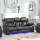 Challenger LED Power Recliner Set