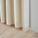 Twist Tab Total Blackout Window Curtain Panel Champagne 50x84