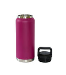 36 Oz Stainless Steel Twist-Off Cap Water Bottle - Magenta by creativegiftsdirect
