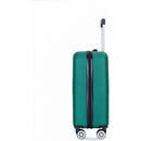 2Piece Luggage Sets ABS Lightweight Suitcase, Spinner Wheels, (20/14) DARK GREEN