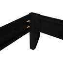 Ridgeview - Queen Storage Panel Bed With Low Profile Design - Black by HouseOfZazla