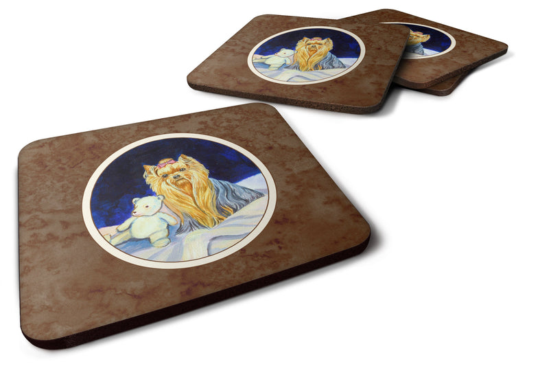 Yorkie Foam Coaster Set of 4 7221FC