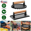 Cast Iron Grill Press for Burgers and Bacon by LJGDeals
