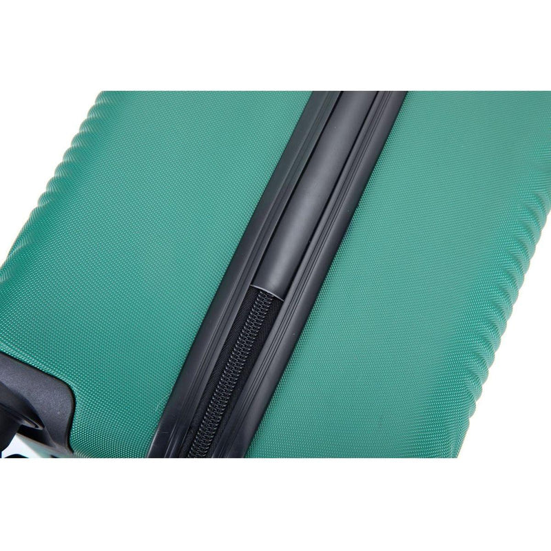 2Piece Luggage Sets ABS Lightweight Suitcase, Spinner Wheels, (20/14) DARK GREEN