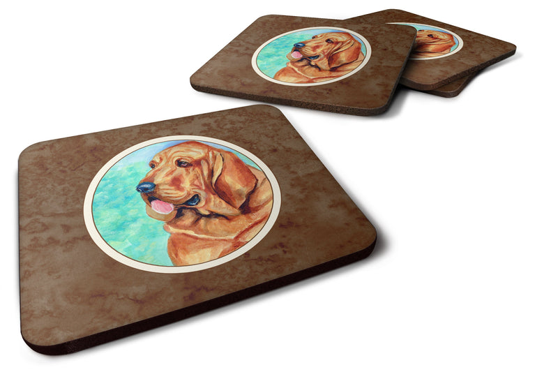 Bloodhound Foam Coaster Set of 4 7224FC