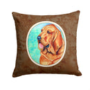 Bloodhound Throw Pillow - 14x14 Decorative Pillow – Art for Your Home & Patio 7224PW1414