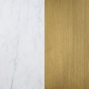 Earline - Round Dining Table - White Marble