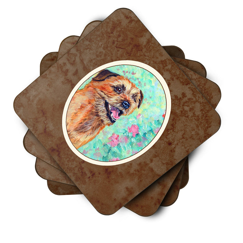 Border Terrier Foam Coaster Set of 4 7228FC