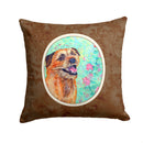 Border Terrier Throw Pillow - 14x14 Decorative Pillow – Art for Your Home & Patio 7228PW1414