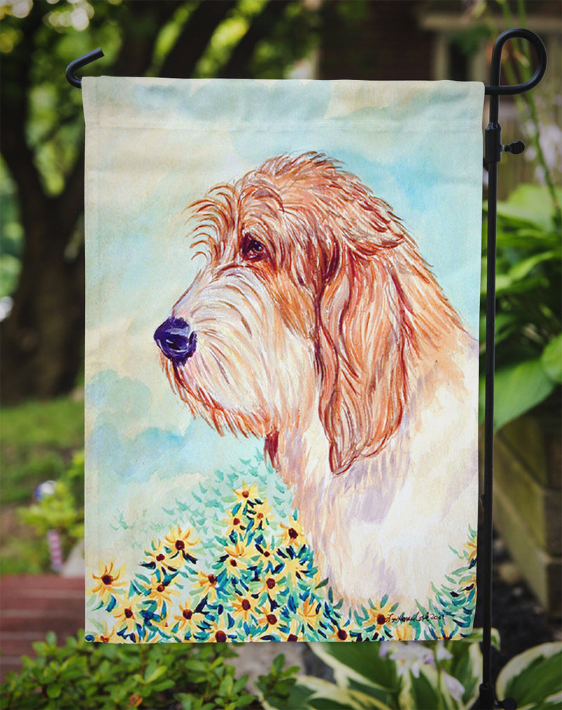 Petit Basset Griffon Vendeen Flag Garden Size