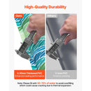28 Gauge Reflective Double Chamber Water Bags Tubes for Pool Cover - 5 Pack 8ft by HouseOfZazla