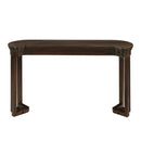 4 Piece Bar Table Set with3 PU Upholstered Bar Stools, Breakfast Table with 3 Padded Stools Solid Wood Counter Height Dining Table Set for Living Room, Dining Room. Espresso by Montret