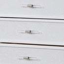 Opium - 5 Drawer Chest - White