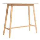 Natural Oak Wood Bar Table