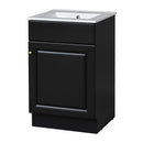 Bathroom Vanity With Sink, Cabinet With Adjustable Shelf by HouseOfZazla
