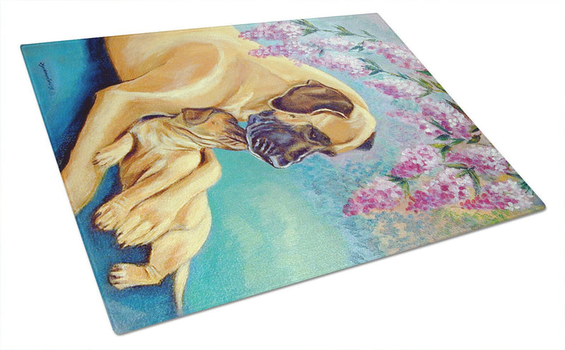 Great Dane Glass Cutting Board Large