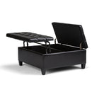 Harrison - Large Coffee Table Storage Ottoman by HouseOfZazla
