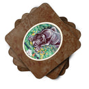 Blue Great Dane Foam Coaster  7235FC