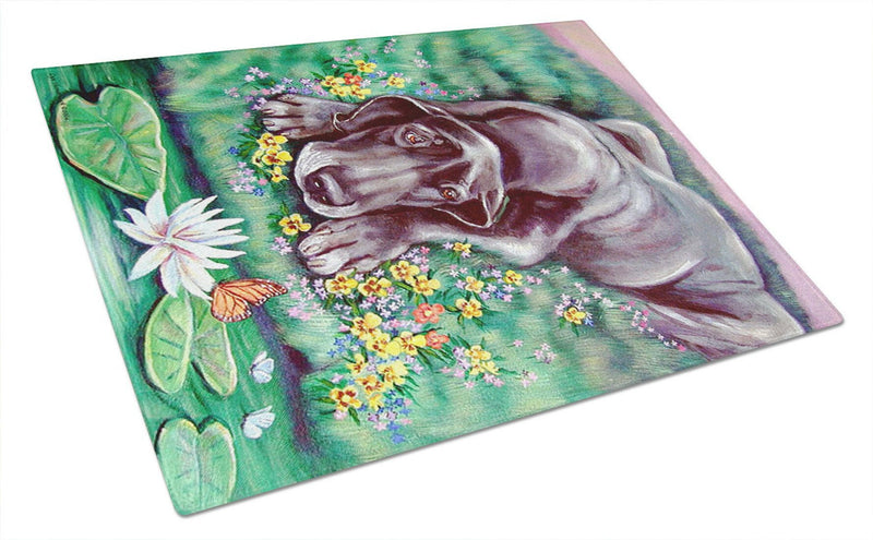 Great Dane Glass Cutting Board Large