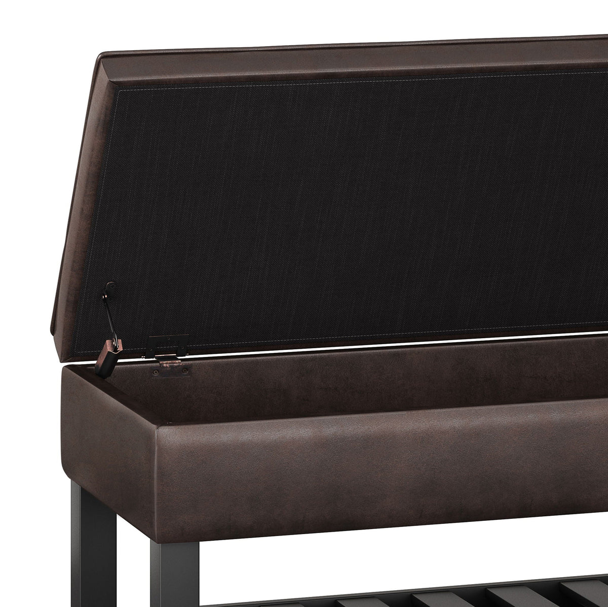 Cosmopolitan - Storage Ottoman Bench With Open Bottom, photo 33 of 40