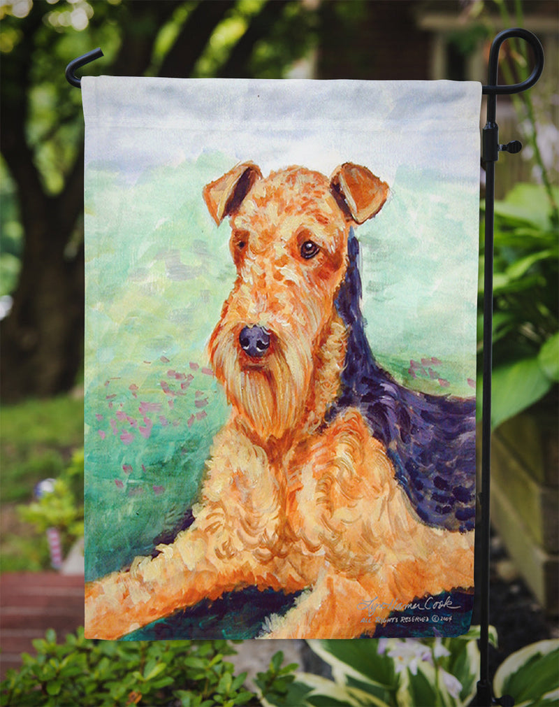 Airedale Flag Garden Size