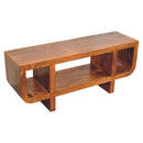 Orion - Curved Media Unit - Brown by HouseOfZazla