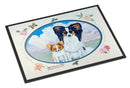 Papillon  Doormat Indoor Outdoor 18H X 27W Front Door Mat Rugs for Entryway, Non Slip Washable