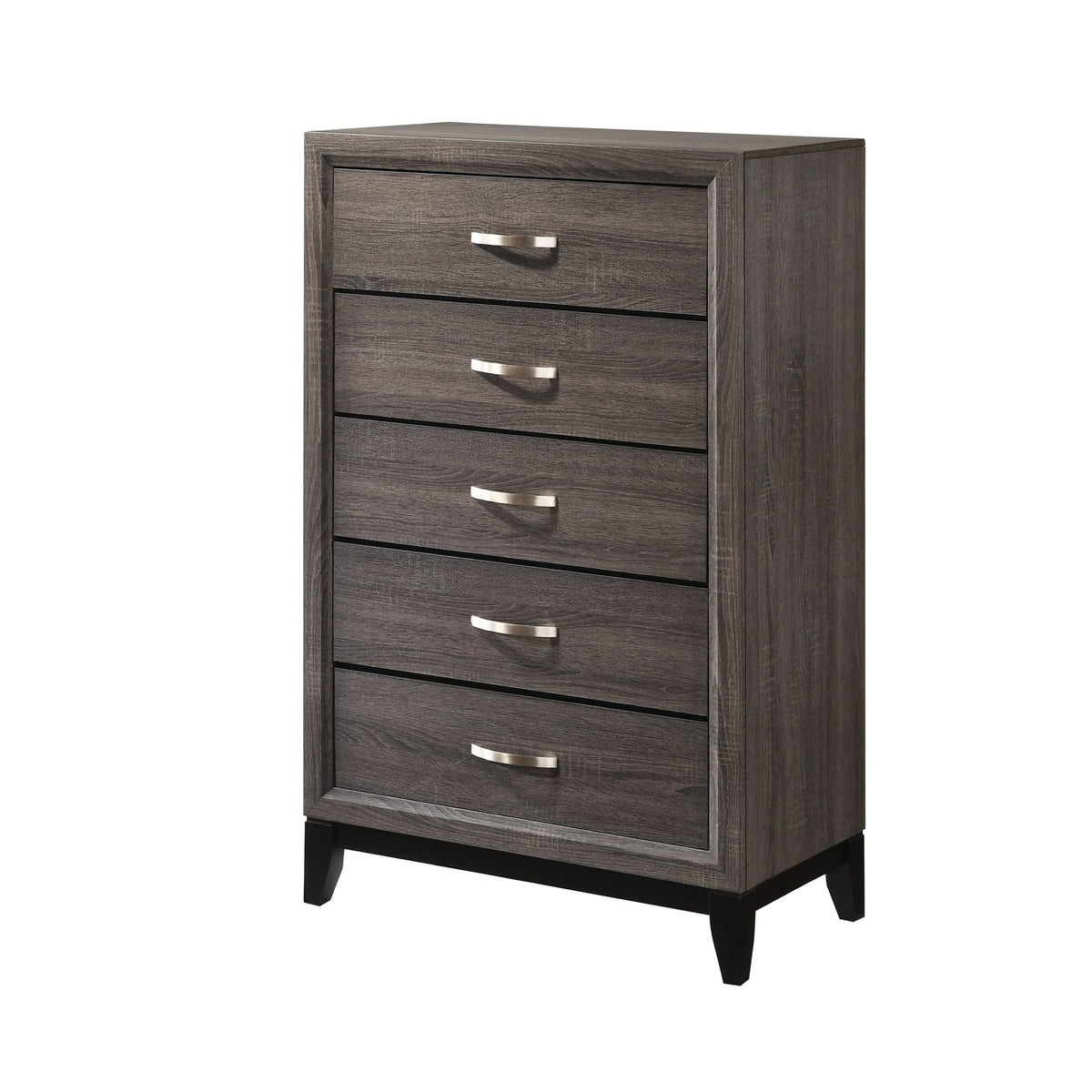 Contemporary 5 Drawer Tall Chest, photo 4 of 8