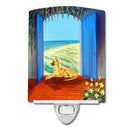 Great Dane Ceramic Night Light Compact, UL-Certified, Ideal for Bedroom, Bathroom, Nursery, Hallway, Kitchen, 6x4x3, Multicolor