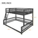 Bunk Bed With Ladder And Safety Guardrails by HouseOfZazla