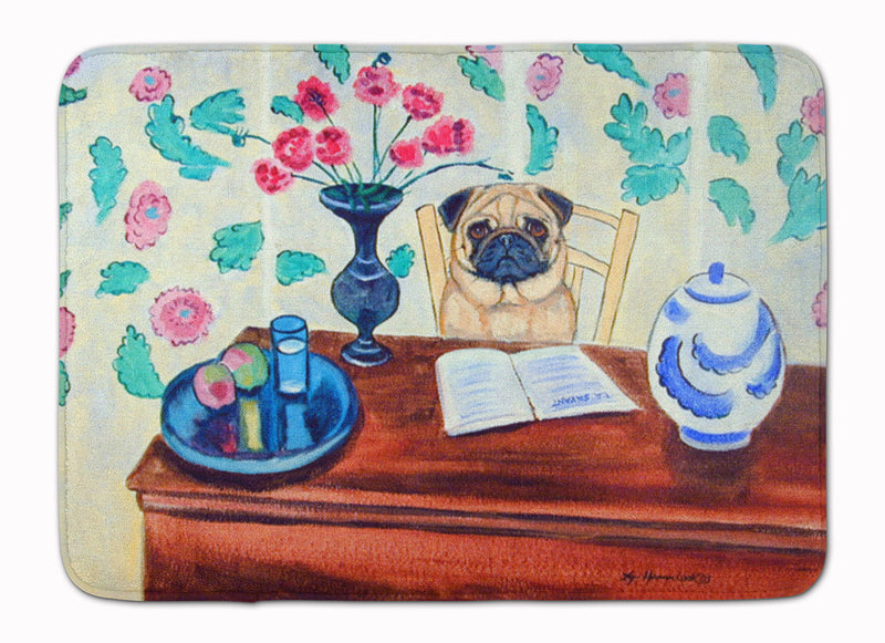 Pug Machine Washable Memory Foam Mat 7253RUG