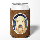 Wheaten Terrier Soft Coated Can or Bottle Hugger Cooler Sleeve for Standard 12 oz Cans, Insulated Foam Beer & Soda Can Hugger Reusable