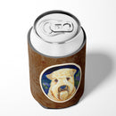 Wheaten Terrier Soft Coated Can or Bottle Hugger Cooler Sleeve for Standard 12 oz Cans, Insulated Foam Beer & Soda Can Hugger Reusable