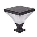 15" Black Outdoor Post Light - LED with Remote Control