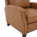 Jack - Push Back Recliner With Track Arms And Nailhead Accents by Unique Piece Furniture